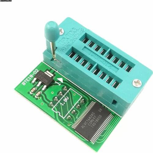 1.8V adapter for Iphone or motherboard 1.8V SPI Flash SOP8 DIP8 W25 MX25 use on programmers TL866CS TL866A EZP2010 EZP2013 CH341
