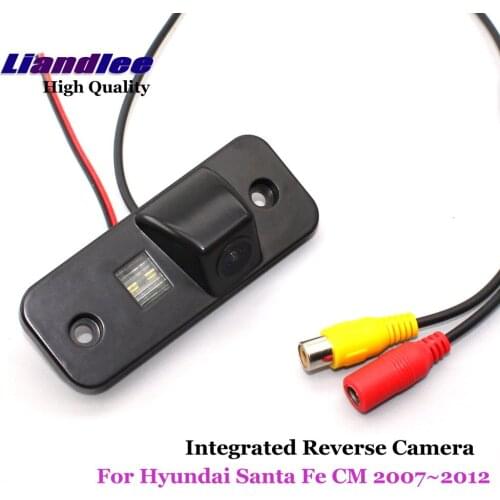 Car Rearview Reverse Camera For Hyundai Santa Fe CM 2007-2012 2008 2010 Backup Parking Rear View Camera Full HD CCD Accessories