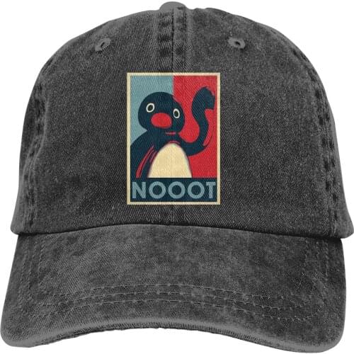 NOOOT Baseball Caps Peaked Cap Pingu Noot Pinga Penguin TV Sun Shade Hats for Men