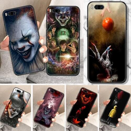 Stephen King It pennywise Phone Case For Xiaomi Mi Note 8 9 10 11 9T 10T A3 Lite Pro Ultra black soft Etui pretty back 3D bumper
