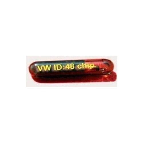 Best quality for V.W A.udi System ID48 Glass Chip for V.W ID 48 Transponder Chip