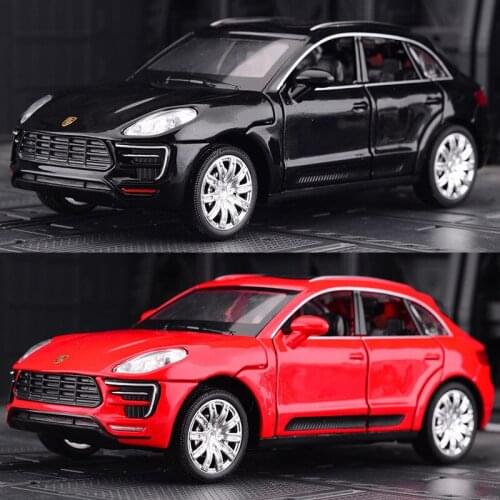 1:32 Macan Model Die Cast Alloy Boys Toys Cars SUV Supercar Collectibles Kids Gift