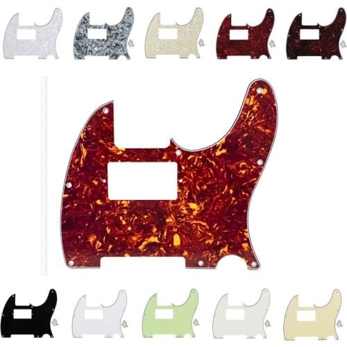 FLEOR Humbucker TL Guitar Pickguard Scratch Plate w/Screw for USA TL Style Guitar, 11 Colors Optional