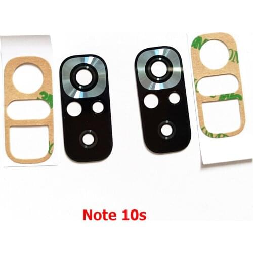 50pcs New Rear Back Camera Glass lens for Xiaomi Redmi 6 7A 8A Note 6 Pro Note 7 Note 8 Note 9S Pro With Adhesive Sticker