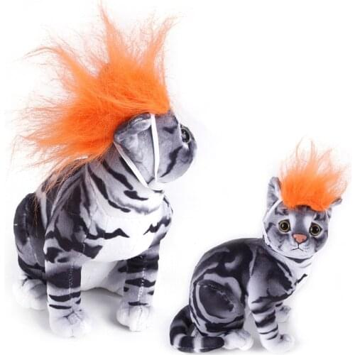 Halloween Pet Photo Props Messy Hair Headdress for Dogs Halloween Cat Accessories Funny Costume Halloween Decoration Pet Dog Hat