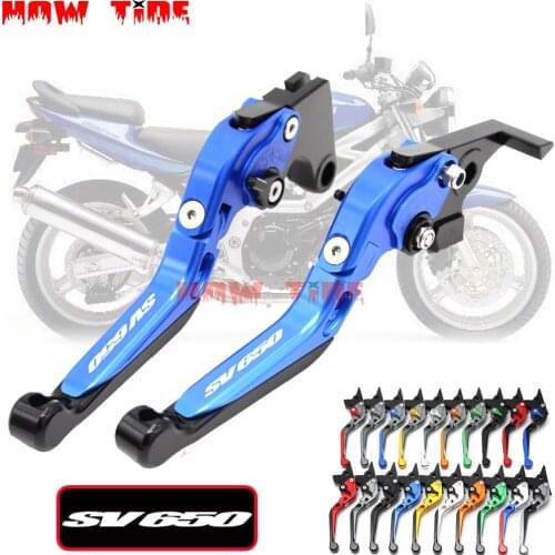 For SUZUKI SV650 SV 650 1999-2009 Motorcycle Accessories Folding Extendable Brake Clutch Levers