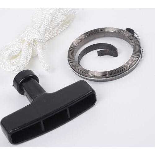 Lawnmower Recoil Starter Spring Engine Parts For Honda GX160 GX200 Durable Pulley Spring Grip Rope Kit Gardem Lawnmower Tools