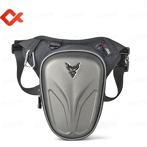 Motorcycle Drop Leg Bag Carbon fiber Waterproof Motorcycle Bag Leg Fanny Pack Casual Mens Waist Bag Motorcycle Backpack