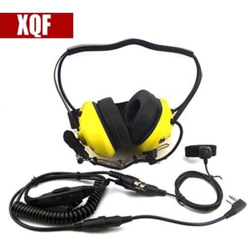 XQF Ear Hook With PPT Earphone / Clip for Motorola Radio GP88 RDU2020 VL50 SP50 etc