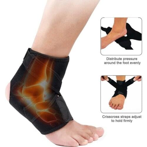 1 PCS Ankle Support Brace Sports Safety Football Basketball Ankle Protector Foot Sprains Injury Wrap Pain Relief Strap