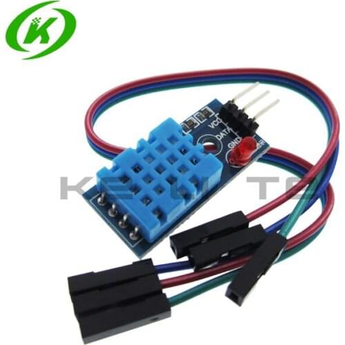 5PCS Single Bus DHT11 Digital Temperature and Humidity Sensor DHT11 Probe