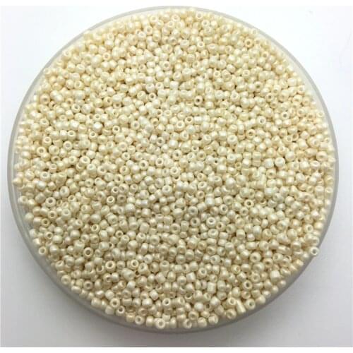 2mm 3mm 4mm Ivory Charm Czech Glass Seed Beads DIY Bracelet Necklace For Jewelry Making DIY Accessories