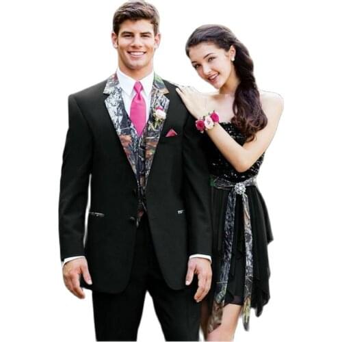Customize Black Groom Tuxedos Mens Evening Dress Toast Suits Handsome Coast Waistcoat Trousers Sets Business Suits K:271
