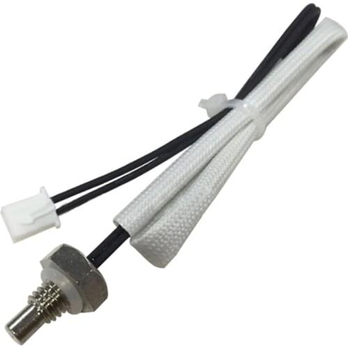 NTC 10K Thermistor Temperature Sensor M6 Thread Probe Cable Resistance Value 50K Thermal Time Constant ≤7S
