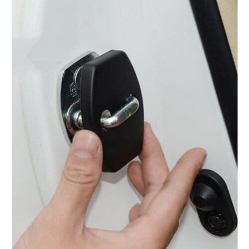 For Toyota Land Cruiser Prado FJ150 Door Locks Protection Buckle Covers Car Trim
