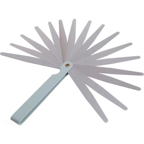 0.02 to 1mm 17 Blade Thickness Gap Metric Filler Feeler Gauge Measure Tool Au22 19 Dropship