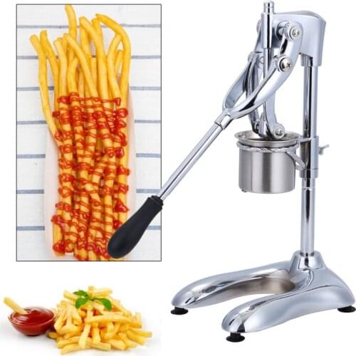 Commercial long potato strip extrusion equipment French fries machine Manual French fries machine French fries extrusion machine