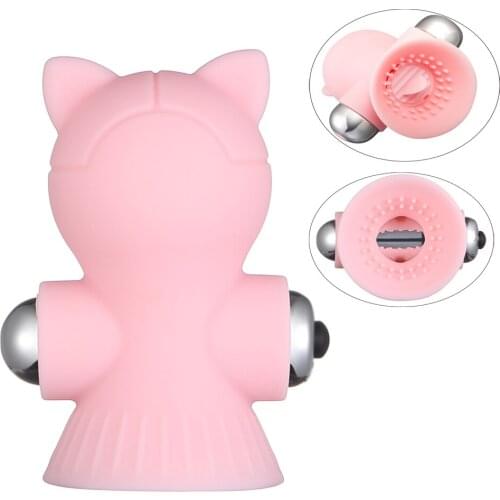 Tongue Licking Vibrator For Women Oral Sex Clitoris Nipple Sucking Vibrator Breast Enlarge Massager G Spot Stimulator Sex Toys