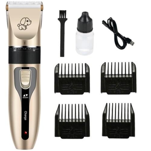 Dog Clipper Dog Hair Clippers Grooming (Pet/Cat/Dog/Rabbit) haircut Trimmer Shaver Set Pets cordless Rechargeable Professional