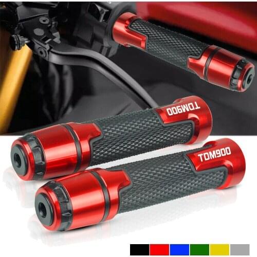 7/8" 22mm CNC Aluminum Motocycle Handlebar Hand Grips hand For YAMAHA TDM900