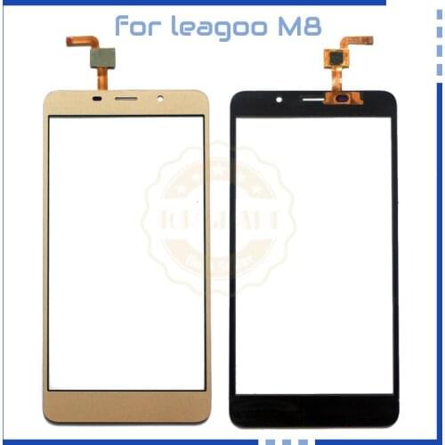 5.7" inch For leagoo M8 Gold Touch Sensor with Digitizer panel repari parts for leagoo M8 TouchScreen