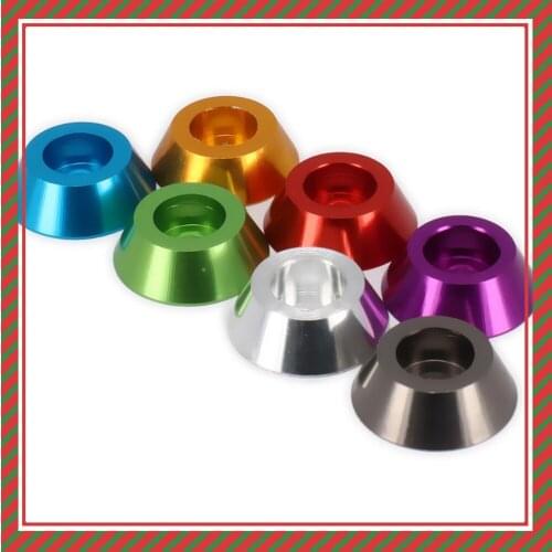 Aluminum M3 Cup Head Screw Gasket Washer For RC Car Buggy Truck Upgraded Hop-Up Parts Alloy HSP Axial HPI Traxxas Himoto Redcat