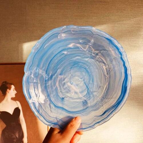 Plates Tea Dish Serving Kitchen Utensils Snack Fruit Bowl Candy Salad Dinner Salver Appetizer Cute Dessert Tableware