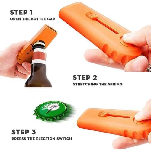 Creative Catapult Bottle Opener Beer Openers Cap Gun Opening Beer Capgun Open Drink Bar Celebration Tools Bottles Opener Sh K8L3