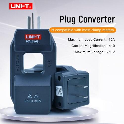 UNI-T UT-LS10A/UT-LS10S Bipolar Converter Clamp Meter AC Current and Current Splitter 10A Maximum Load Current