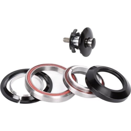 Bicycle Headsets 41.8/52mm Moutain Road Bike Bearing Set Straight/Taper Tube Bike Headset Bicycle Accessories