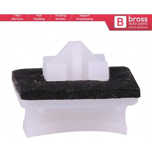 10 Pieces Panel Clips, White with seal for Ford: 4069907