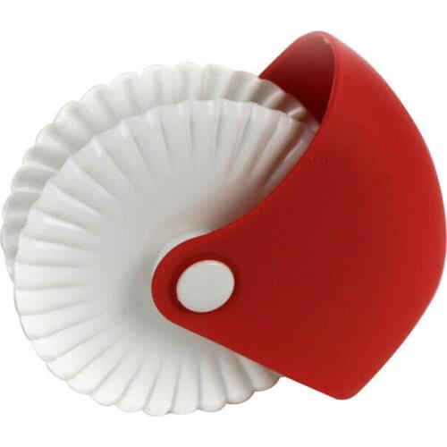 1pcs New Kitchen Pizza Pastry Cutter Pastry Pie Decor Cutter Plastic Wheel Roller Pie Crust Baking Cutter Kitchen Pizza Tools