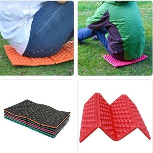 Folding Picnic Cushion 1 Pcs Outdoor Folding Waterproof Camping Mat Picnic Damp Proof Sitting Mat Foam Beach Mats#y30