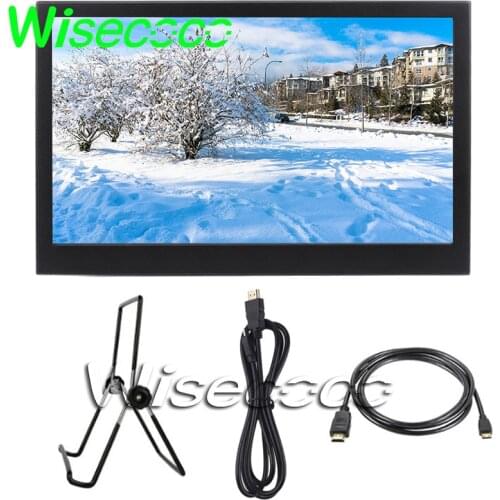Portable IPS 13.3''2K Monitor Full HD Screen 2560x1440 Black Metal Shell HDMI/USB Speaker PS4