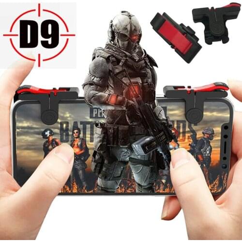 500PCS Smart Mobile Gamepad Controller for Phone L1R1 Grip with Joystick / Trigger L1r1 Pubg Fire Buttons for iPhone Android IOS