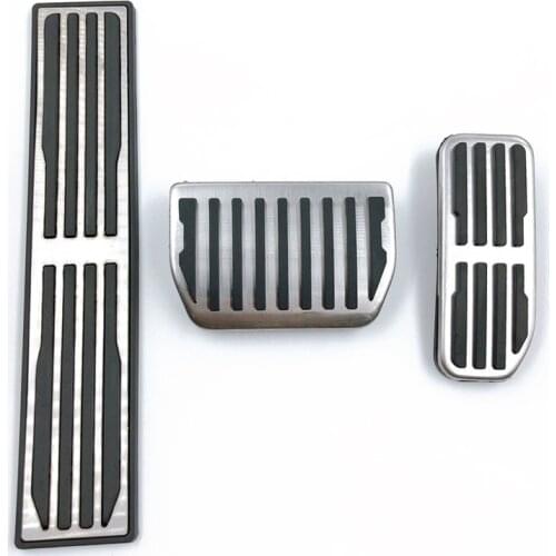 Stainless Steel Car Pedals Fit for Jaguar XE, F-PACE XJL 2015 2016 2017 2018 Car Brake Brake Plate Decoration Accessories