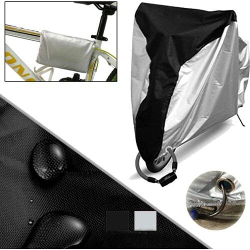 190t Bike Cover Waterproof Dustproof Bike Cover with Lock Holes