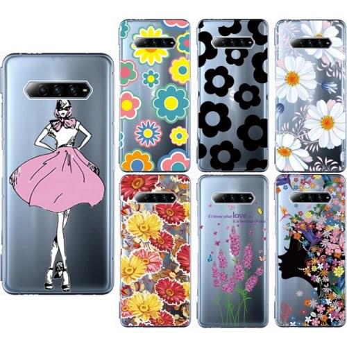 For Black Shark 4 covers Silicone Ultra Thin Clear Soft TPU Phone Case For Black Shark 4 Pro Transparent Funda Coque