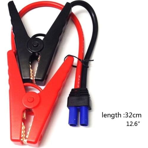 EC5 Car Jumper Cable Alligator Clips to EC5 Connector for 12V Portable Emergency Battery Car Jump Starter Booster Dropshipping