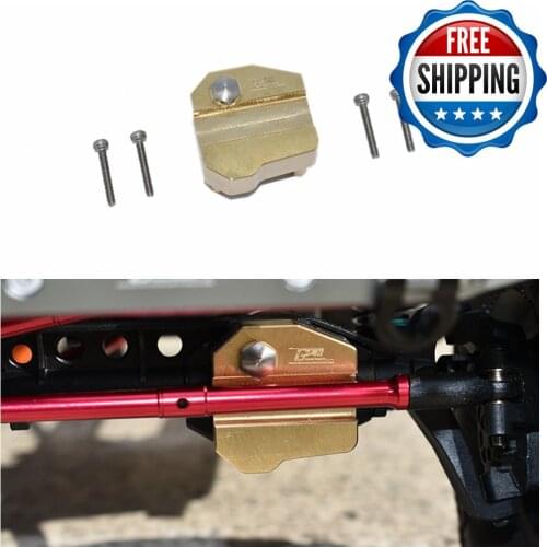 GPM Copper Front/Rear Gearbox Case Cover for Axial AXI03007 SCX10 III Jeep Wrangler RC CAR PART