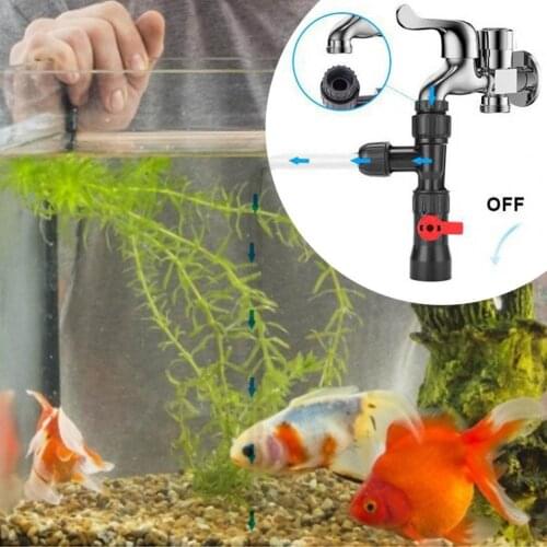Creative Multifunctional Aquarium Filter Effective Cleaner Easy to Use Convenient ABS Fish Tanks Water Changer Dropshipping