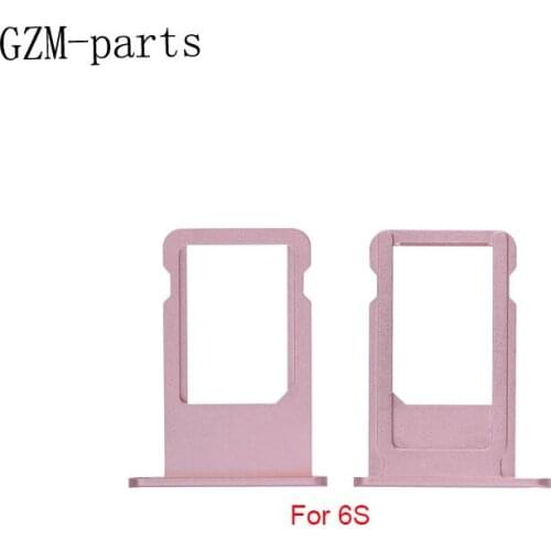 GZM-parts 3pcs/lot SIM Card Tray Holder Slot for iPhone 6s 6s Plus SIM Holder Slot Tray Container Adapter