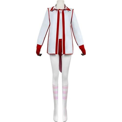 Game Pretty Derby Uma Musume Halloween Costumes Haru Urara Cosplay Tops T-shirt Shorts Tail Sexy Uniform Suits For Girls Women
