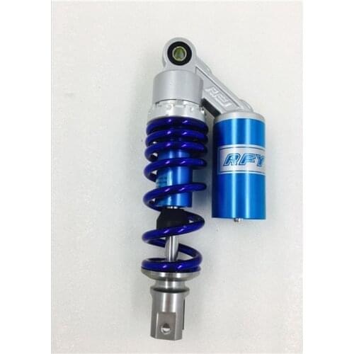 235mm Motorcycle Universal Air Bumpers For Honda Suzuki Yamaha Kawasaki ATV Go Kart Quad Dirt Sports Motorcycle Silver+blue