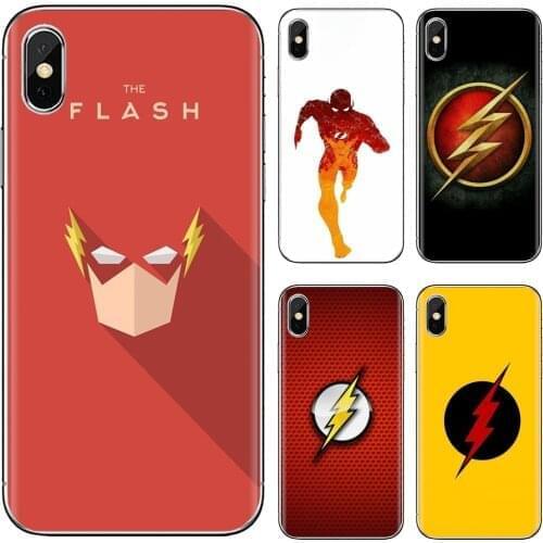 Flash-Comic-C-DC-Marvel-Character Soft Cover Bag For Huawei P30 P40 P20 P7 P8 P9 P10 Lite Plus Pro 2015 2016 2017 Mini