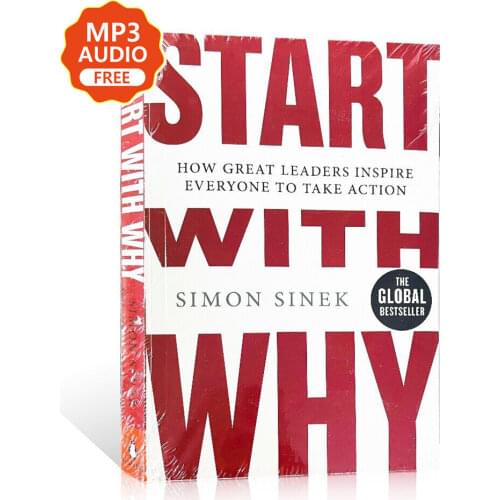 Start with Why By Simon Sinek Adult Books of Economics and Management Novels Activate Your Inspirational Leadership
