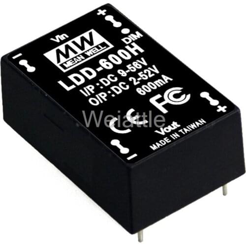 MEAN WELL original LDD-700H 2 ~ 52VDC 700mA meanwell LDD-700 DC-DC LED driver pin tyle