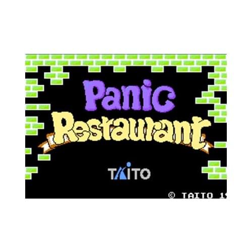 Panic Restaurant 60 Pin Game Card For 8 Bit Subor Game Player