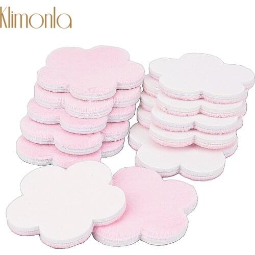 10Pcs/Lot Double-sided Buffing White Sandpaper Nail File 240 Grit UV Gel Polish Nail Art Pink Flocking Cloth Salon Petal Shape