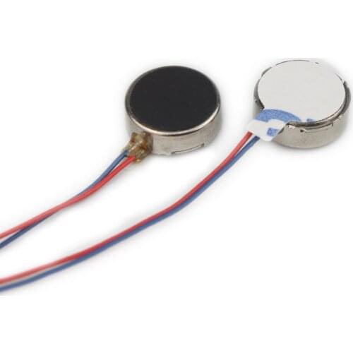 12000±2000RPM Phone Coin Flat Vibrating Micro Vibration Motor